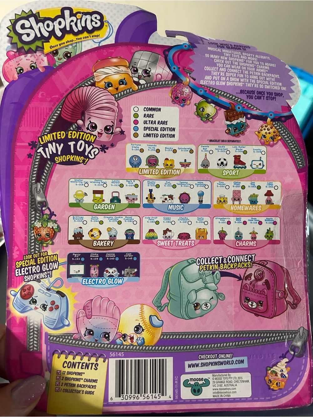 Shopkins Season 5 12-Pack Collectible Set - Pink & Teal - Picture 8 of 8